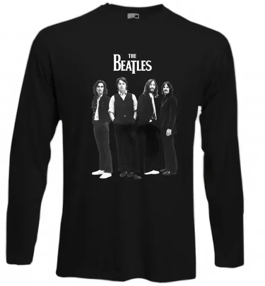 Лонгслив Гурт The Beatles Черный фото