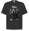 Футболка Оверсайз Гурт The Beatles Черный фото