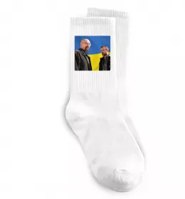 Носки Пуститися берега UA Белый фото