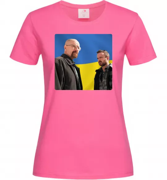 Жіноча футболка Пуститися берега UA Яскраво-рожевий фото