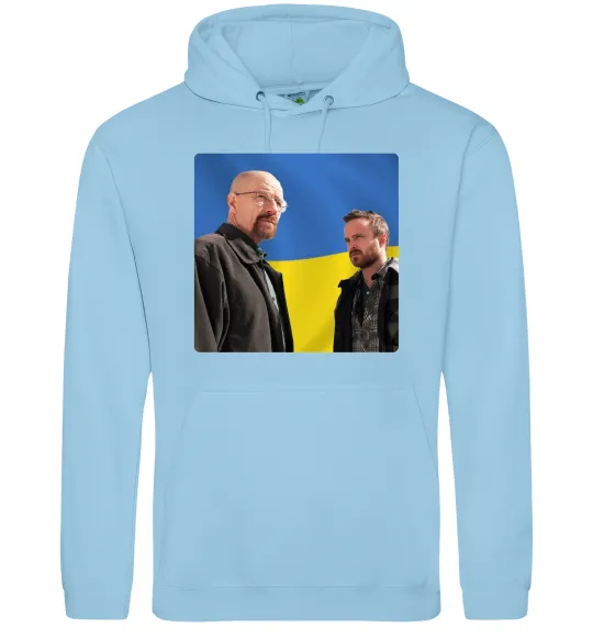 Чоловіча толстовка (худі) Пуститися берега UA Блакитний фото