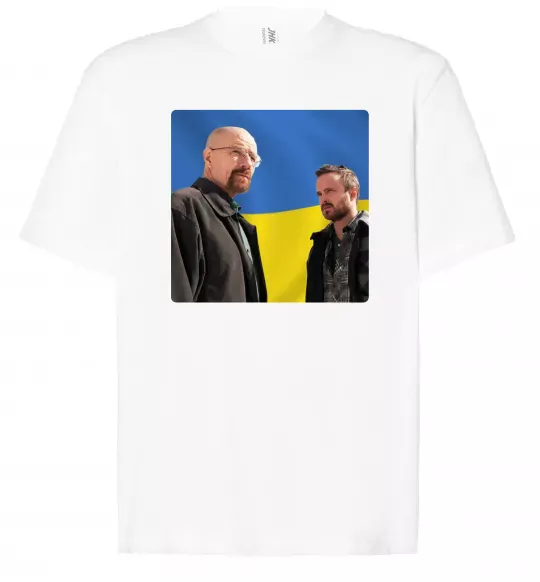 Футболка Оверсайз Пуститися берега UA Белый фото