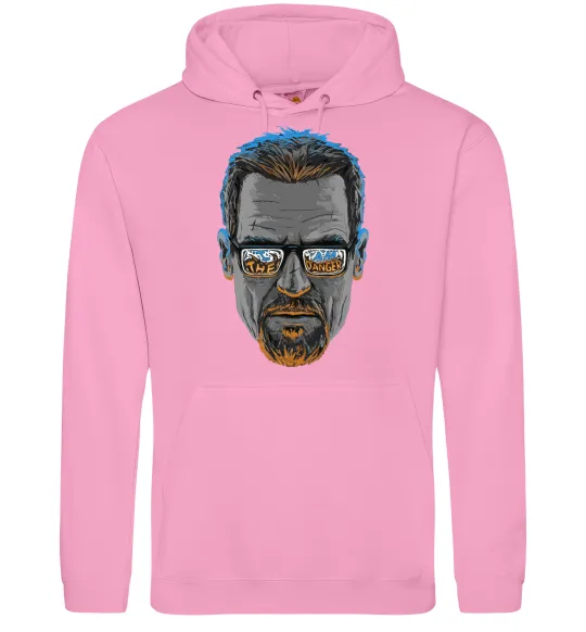 Женская толстовка (худи) The danger Розовый фото