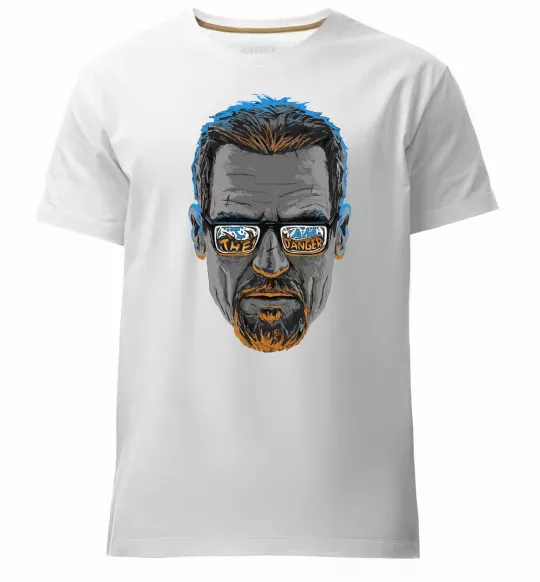 Чоловіча преміум футболка The danger Білий фото