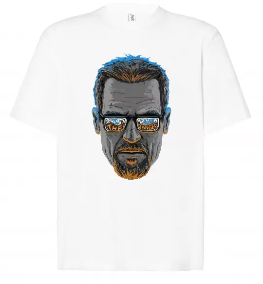 Футболка Оверсайз The danger Белый фото