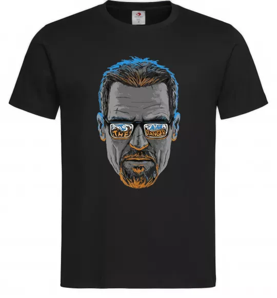 Мужская футболка The danger Черный фото