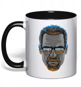 Чашка с цветной ручкой