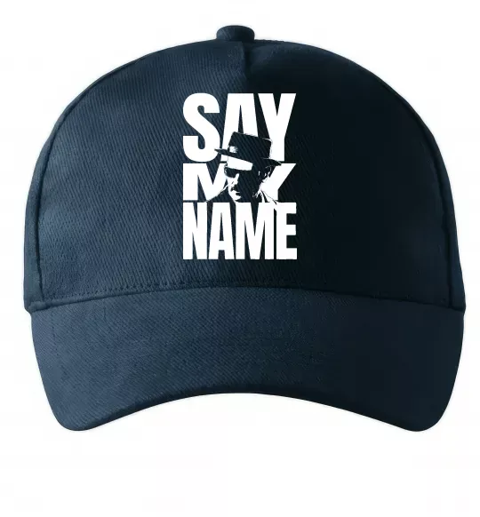 Кепка Say my name пуститися берега Темно-синий фото