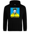 Жіноча толстовка (худі) Let`s cook Чорний фото