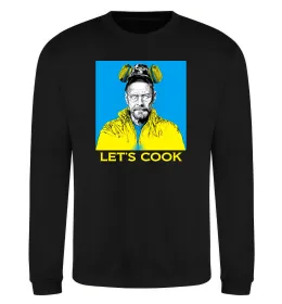 Свитшот Let`s cook Черный фото