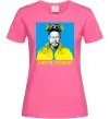 Жіноча футболка Let`s cook Яскраво-рожевий фото