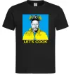 Мужская футболка Let`s cook Черный фото