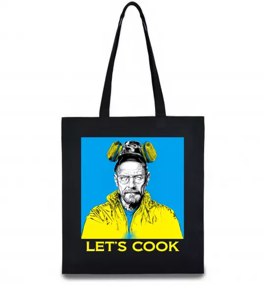Еко-сумка Let`s cook Чорний фото