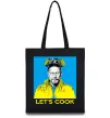 Еко-сумка Let`s cook Чорний фото