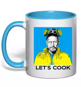 Чашка с цветной ручкой