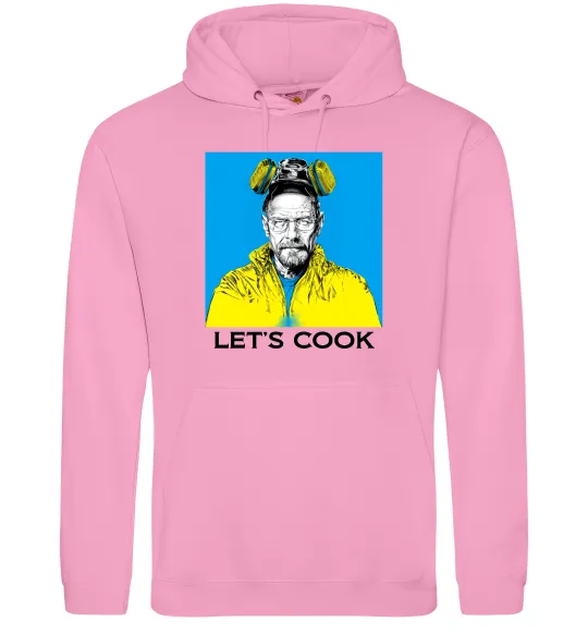 Женская толстовка (худи) Let`s cook Розовый фото
