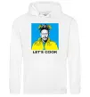 Жіноча толстовка (худі) Let`s cook Білий фото