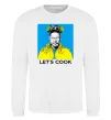 Свитшот Let`s cook Белый фото