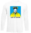 Лонгслів Let`s cook Білий фото