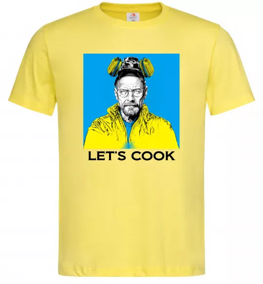 Мужская футболка Let`s cook Лимонный фото