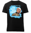 Мужская премиум футболка I am the one who knocks Черный фото