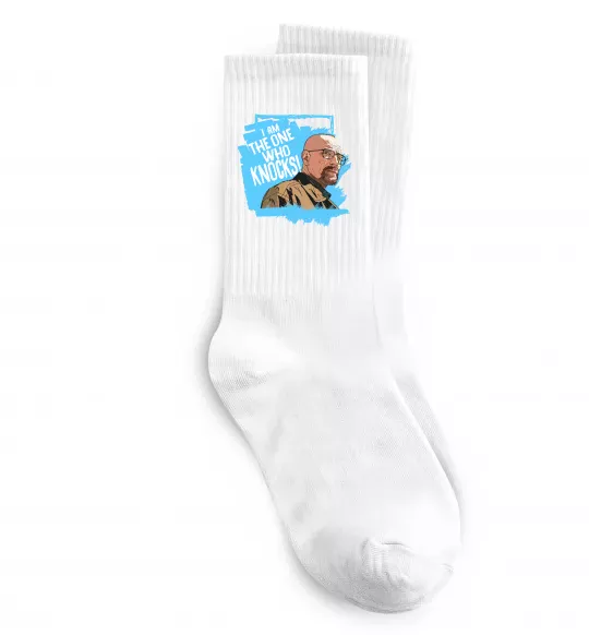 Носки I am the one who knocks Белый фото