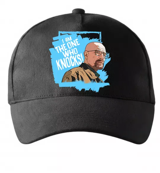 Кепка I am the one who knocks Чорний фото