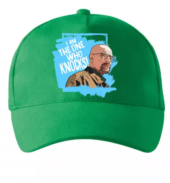 Кепка I am the one who knocks Зелений фото