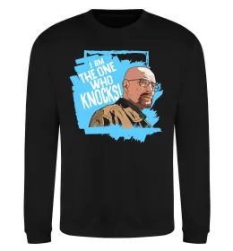 Свитшот I am the one who knocks Черный фото