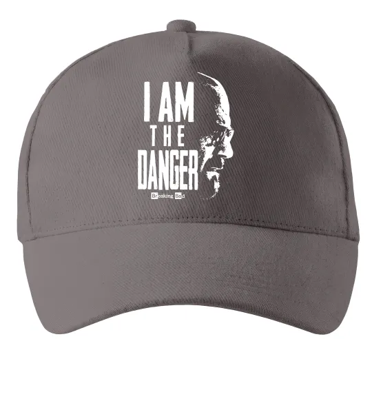 Кепка I am the danger Breaking Bad Серый фото