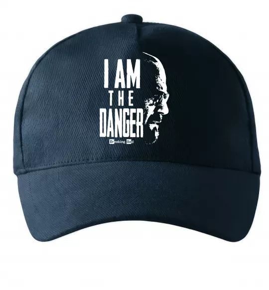 Кепка I am the danger Breaking Bad Темно-синий фото
