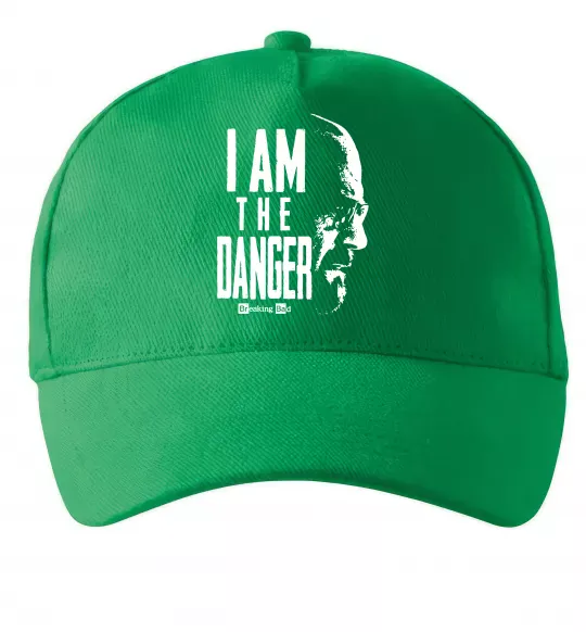 Кепка I am the danger Breaking Bad Зеленый фото