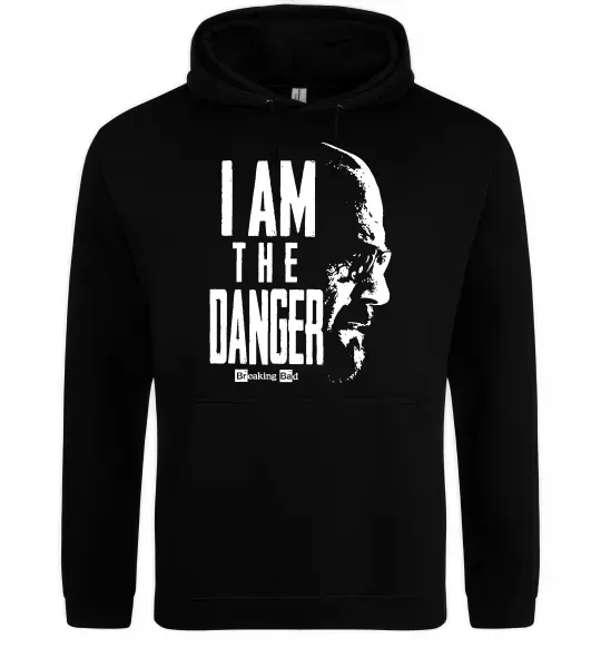 Женская толстовка (худи) I am the danger Breaking Bad Черный фото