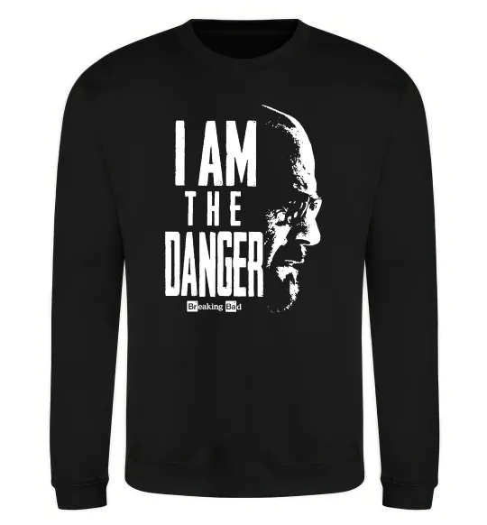 Світшот I am the danger Breaking Bad Чорний фото