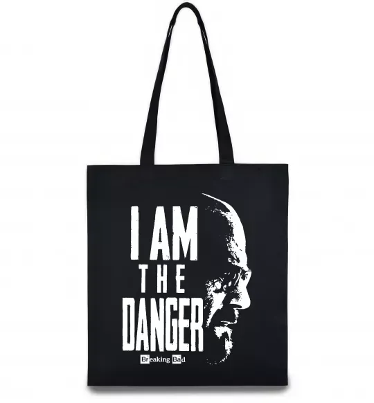 Еко-сумка I am the danger Breaking Bad Чорний фото