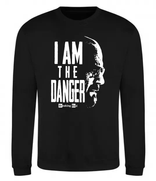 Свитшот I am the danger Breaking Bad Черный фото