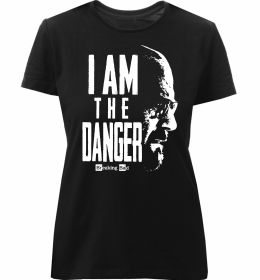 Женская премиум футболка I am the danger Breaking Bad