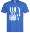 Мужская футболка I am the danger Breaking Bad Ярко-синий фото