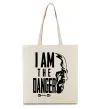 Еко-сумка I am the danger Breaking Bad Бежевий фото