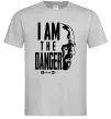 Мужская футболка I am the danger Breaking Bad Серый фото