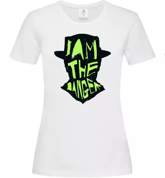 Жіноча футболка I am the danger art Білий фото