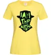 Жіноча футболка I am the danger art Лимонний фото