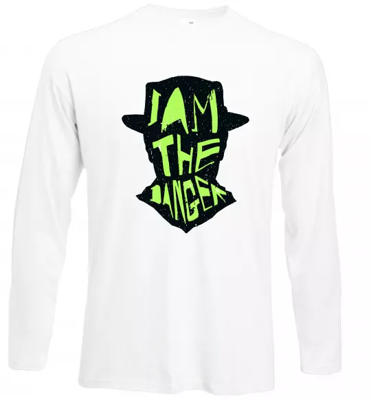 Лонгслів I am the danger art Білий фото