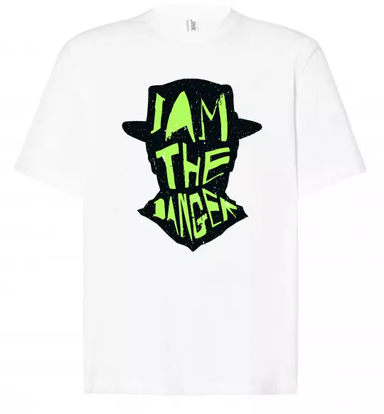Футболка Оверсайз I am the danger art Белый фото