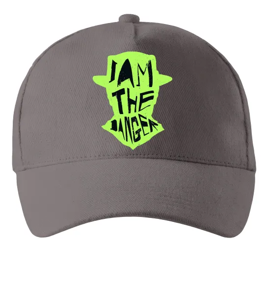Кепка I am the danger art Серый фото