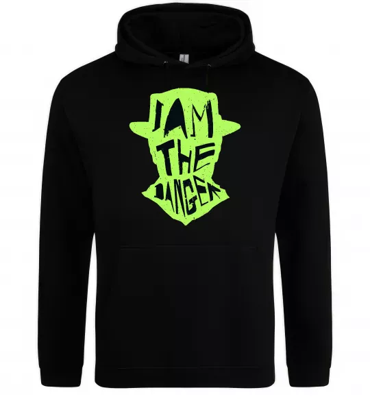 Мужская толстовка (худи) I am the danger art Черный фото