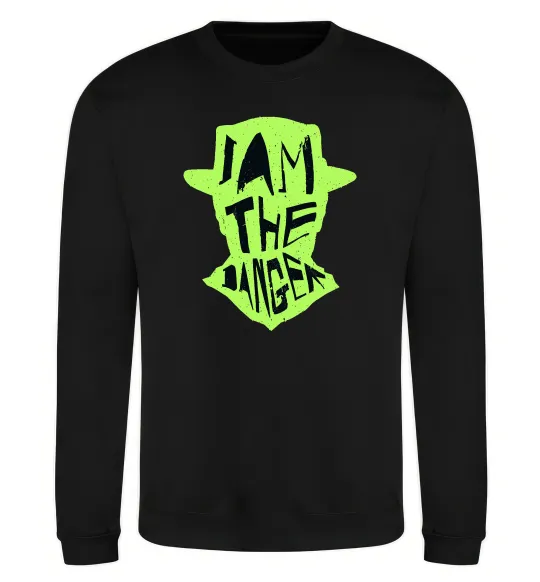 Свитшот I am the danger art Черный фото