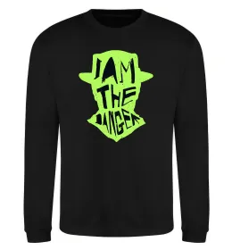 Свитшот I am the danger art Черный фото