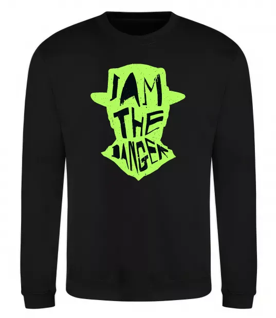 Свитшот I am the danger art Черный фото