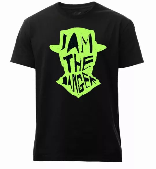 Мужская премиум футболка I am the danger art Черный фото